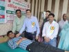 पहला कदम फाउंडेशन ने सामान्य अस्पताल में लगाया रक्तदान शिविर