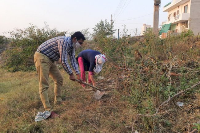 पहला कदम फाउंडेशन ने चलाया स्वच्छता अभियान