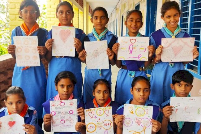 गाइड विंग ने चलाया केंसर जागरूकता अभियान 