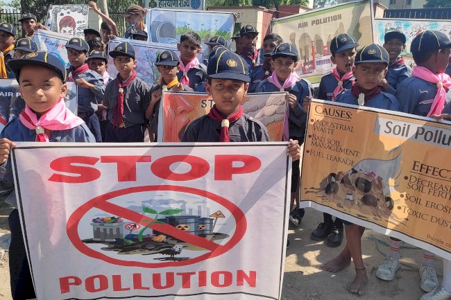 कब बुलबुल,गाइड विंग,पहला कदम फाउंडेशन ने मनाया बाल दिवस