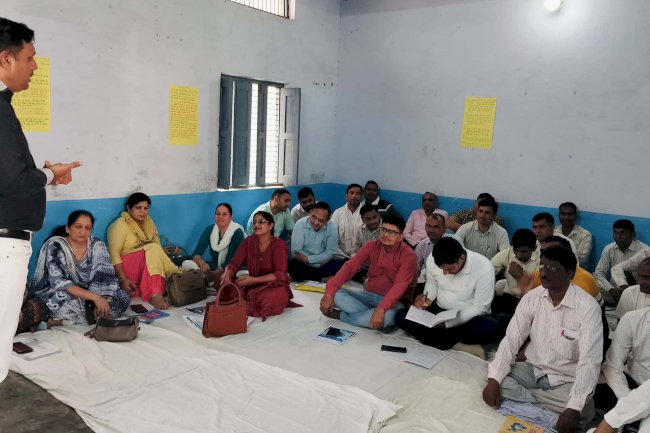 खंड जुलाना ओर खंड जींद के एफएलएन कैंपों का किया औचक निरीक्षण 