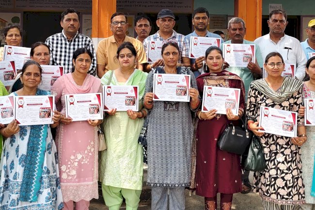 5 दिवसीय प्राथमिक शिक्षक प्रशिक्षण का समापन 