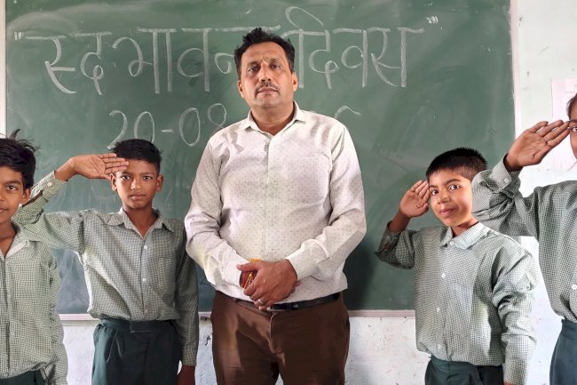 पहला कदम फाउंडेशन ने  मनाया सद्भावना दिवस 