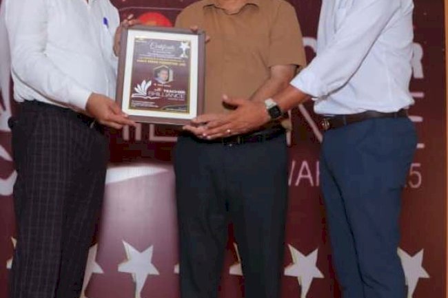 पहला कदम फाउंडेशन को किया सम्मानित  …………………..