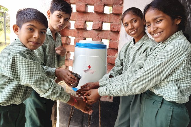 पहला कदम फाउंडेशन ने मनाया ग्लोबल हेंड वाशिंग डे 