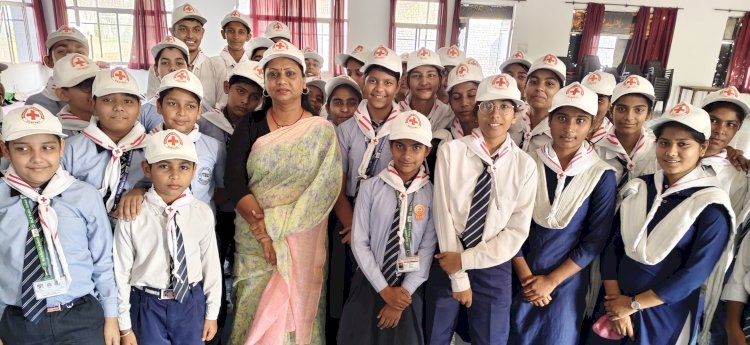 जे.आर.सी. कैम्प के तीसरे दिन 